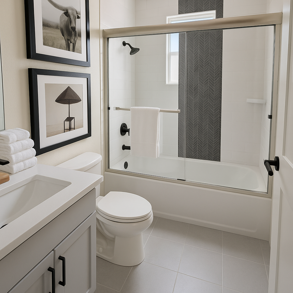 Bathroom Remodel AI concept
